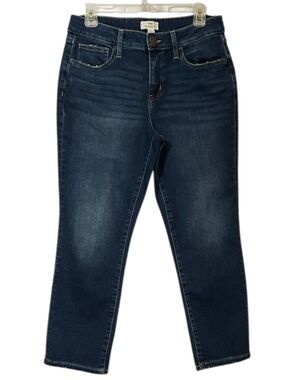 M Jeans by Maurice’s Classic Dark Blue 5 Pocket Crop Mid Rise Women’s Size 10